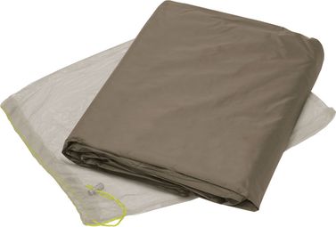 Alfombrilla de suelo Vaude Lizard Seamless para 2-3 personas gris