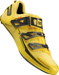 Mavic Huez Road Shoes - Yellow 2015
