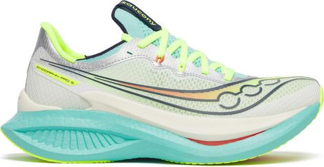 Saucony Endorphin Pro 5 Running Shoes for Women in White/Blue