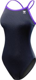 TYR Women’s Hexa Diamondfit Swimsuit Black/Purple