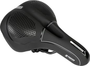 Selle de vélo Homme Confort Noir Imperméable