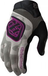 Troy Lee Designs Air-handschoenen Grijs/Paars
