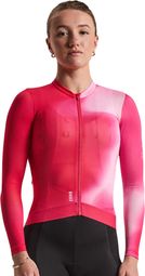 Maillot de manga larga Rapha Pro Team Lightweight III rosa para mujer