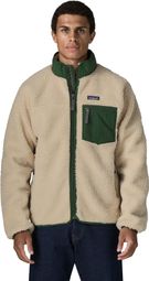 Forro polar Patagonia Classic Retro-X beige para hombre