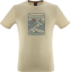 T-shirt à Manches Courtes Lafuma Corporate Homme Beige