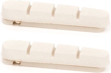 Elvedes 55mm Brake Pad Cartridge for Shimano White 