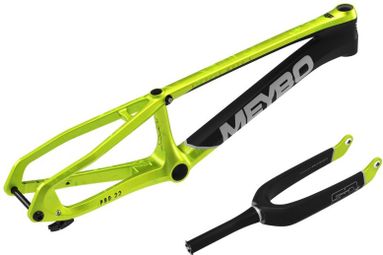 Kit Cadre Meybo HSX Carbone Pro 21 5 Noir Mat Vert