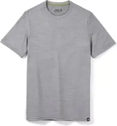 T-Shirt Manches Courtes Smartwool Short Sleeve Slim Gris