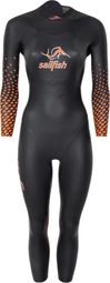 Muta Sailfish Ignite 2 da donna per acque libere Nero / Arancione