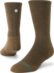 Calcetines Stance Iconic Wool Crew Marrón