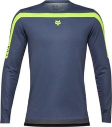 Fox Flexair Aviation Long Sleeve Jersey Green/Blue