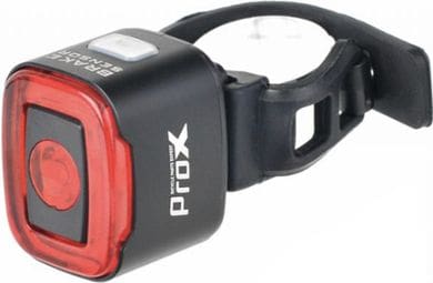 Feu arrière vélo rouge ProX 50 Lumen détecteur de freinage - COB-XPE LED