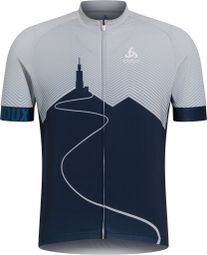 Maillot Manches Courtes Odlo Performance Mont Ventoux - Gris