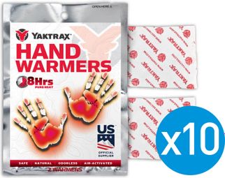 Yaktrax Handwärmer 8 Stunden (10er Pack)