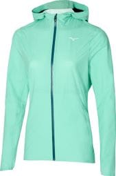 Mizuno Women s Trail Waterproof Jacket 20K Green Alltricks