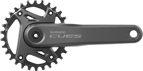 Shimano Cues FC-U6000-1 Crankset 30T 9/10/11S Zwart