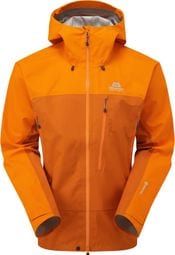 Wasserdichte Jacke Mountain Equipment Makalu Orange