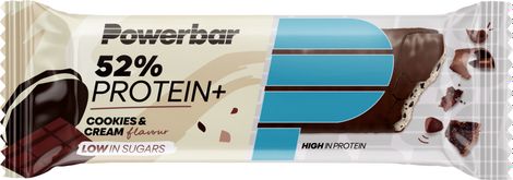PowerBar 52% Protein Plus Protein Bar Cookies Cream 50 g