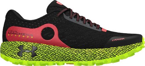 Zapatillas Under Armour HOVR Machina Off Road Trail negro rojo amarillo