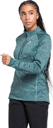 Odlo Fli 1/2 Zip Sweater Green Woman