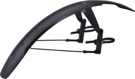 ROCKBROS Garde-Boue pour Vélo Arrière Garde-Boue Réglable Universel Flexible avec Entretoise Roue 26-29 Pouce Montage Innovant pour VTT Vélo de Ville Vélo de Course Vélo de Route Noir
