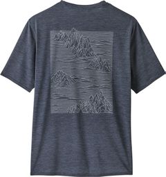 Patagonia Cap Cool Daily Graphic Blue Technical T-Shirt