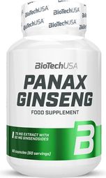 Panax Ginseng (60 Caps) - Biotech Usa -  Ginseng