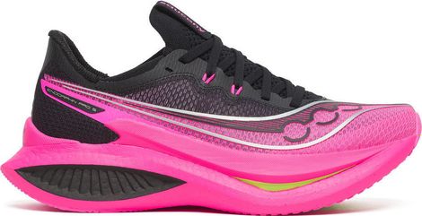 Saucony Endorphin Pro 5 Laufschuhe für Damen, rosa/schwarz