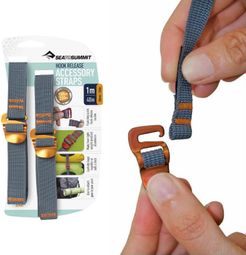 Sangle de compression 1m Sea to Summit Hook Release