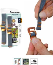 Sangle de compression 1m Sea to Summit Hook Release