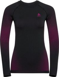 Women's Odlo Performance Warm Eco Pink Long Sleeve Jersey
