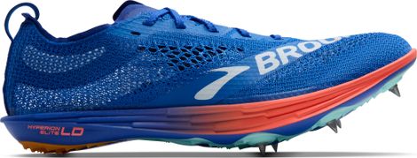 Chaussures d'Athlétisme Brooks Hyperion Elite LD Bleu/Rose Unisexe