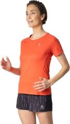 Camiseta de manga corta para mujer Odlo Essential Chill-Tec Naranja