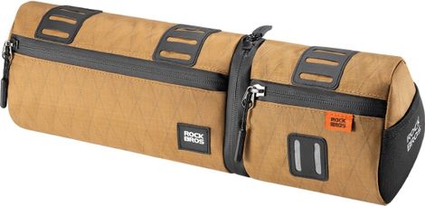 Sacoche de guidon et selle vélo ave bandoulière ROCKBROS marron