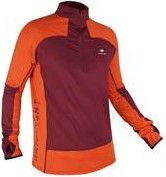 Maillot manches longues 1/2 Zip Raidlight Wintertrail Rouge