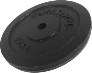 TUNTURI Disque musculation 10kg noir  unité