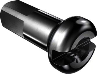 Boquilla de latón DT Swiss Pro Head para radios Rosca 2,0 Longitud 14mm Negro (x100)