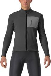 Castelli Unlimited Trail Long Sleeve Jersey Dark Grey/Clear