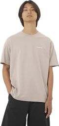 T-shirt manches courtes Salomon Chest Logo RX Beige Homme