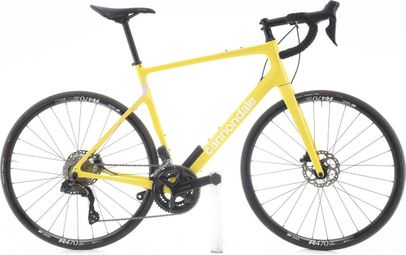 Produit reconditionné · Cannondale Synapse 2 Carbone Di2 12V · Jaune / Vélo de route / Cannondale | Très bon état