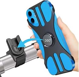 Support Téléphone Vélo Universel – Pour Smartphones (I 4 5 à 7 pouces – Rotation 360° – Compatible avec coques épaisses