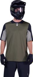 Fox Defend Korte Mouw Jersey Groen