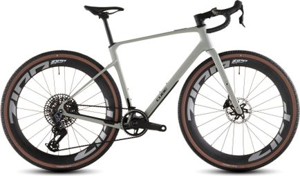 Vélo de Gravel Cube Nuroad C:62 SLX Sram Force XPLR AXS/GX Eagle AXS 12V 700 mm Vert Beige Reed 2026