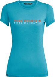 Salewa Pure Dry T-Shirt Blau Damen