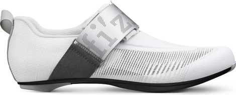 Zapatillas de triatlón Fizik Hydra Aeroweave carbonoBlanco/Plata