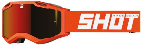 Iris 2.0 Shot-masker, effen mat oranje