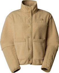 Forro polar The North Face Cragmont Beige para mujer