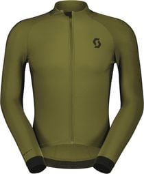 Maillot Man Long Sleeve Scott RC Pro Warm Vert