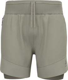 Odlo X-Alp Trail 2 in 1 Short 6'' Grey