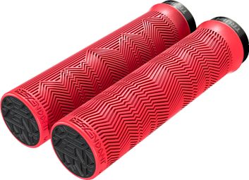 Pair of Truvativ Descendant Grips Red